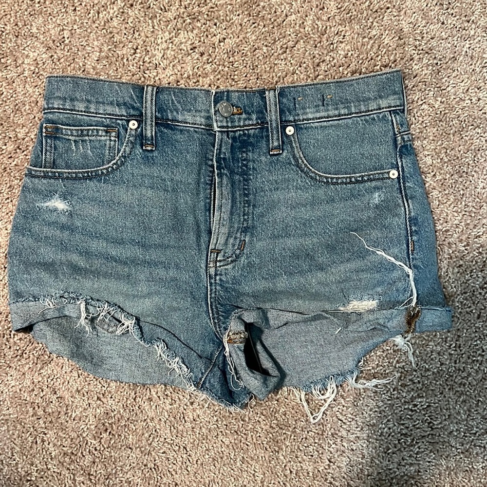 madewell the perfect jean short